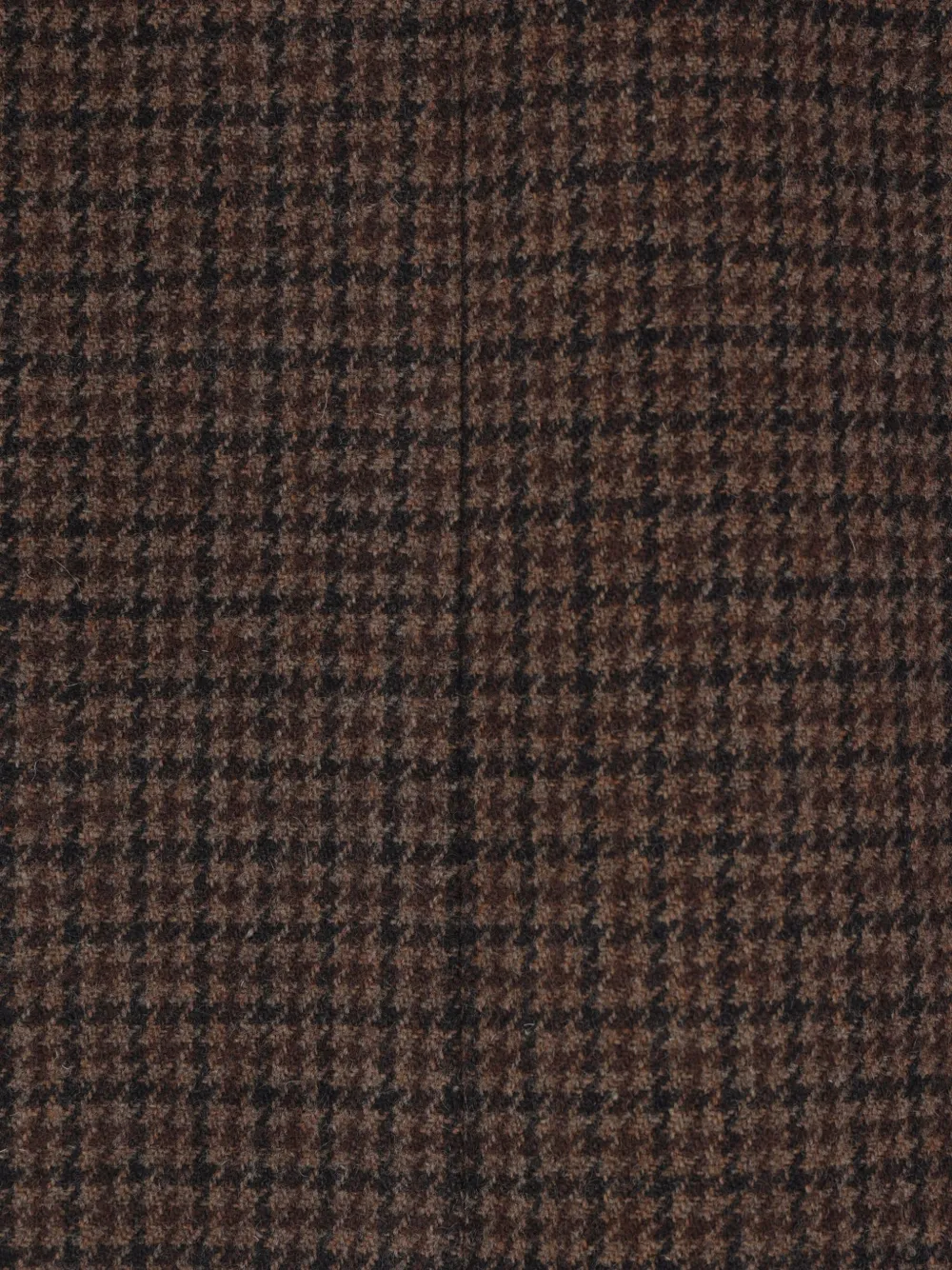 Chloé Houndstooth Double-breasted Jacket In Brown