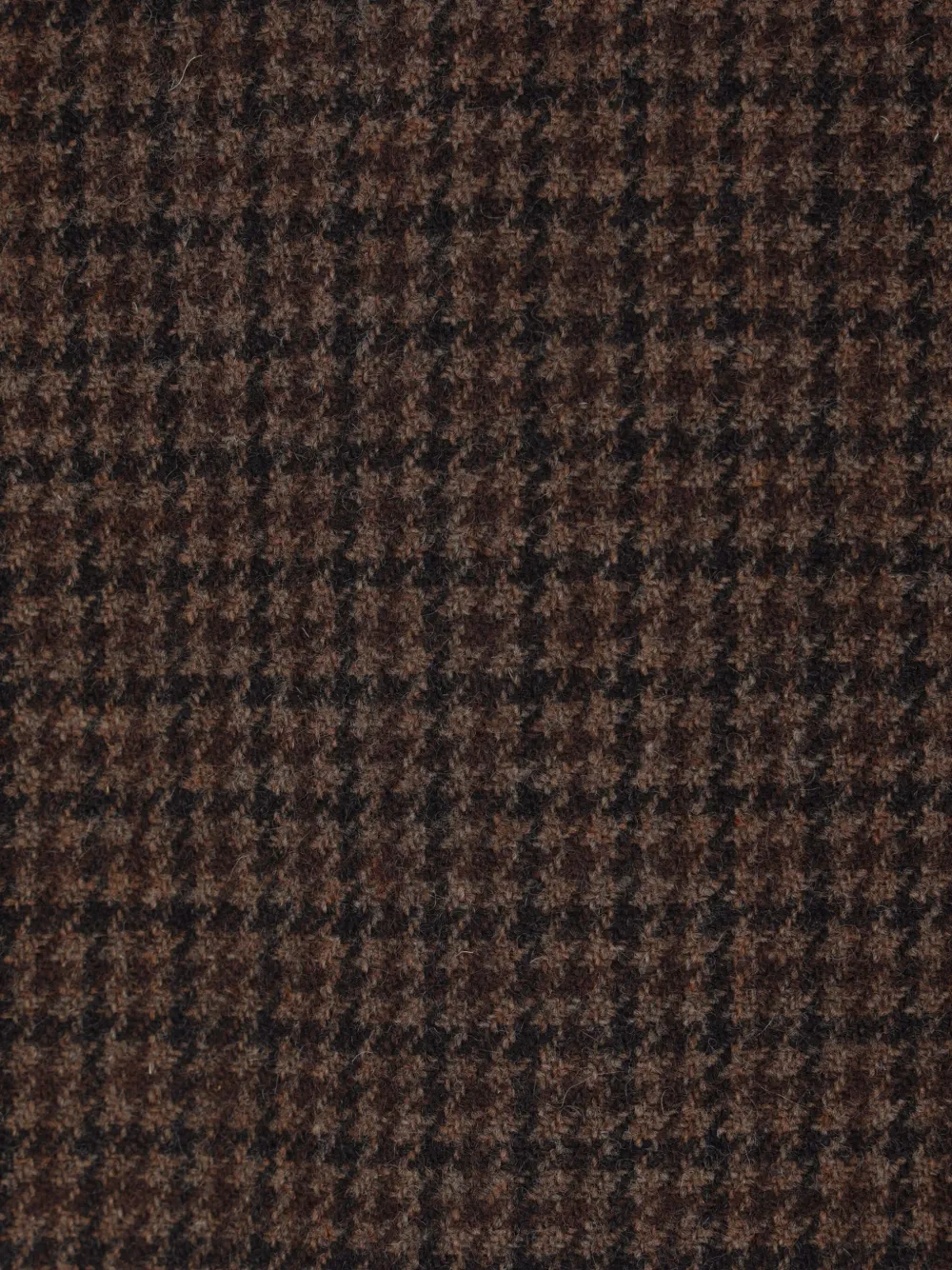 Chloé Houndstooth Double-breasted Jacket In Brown
