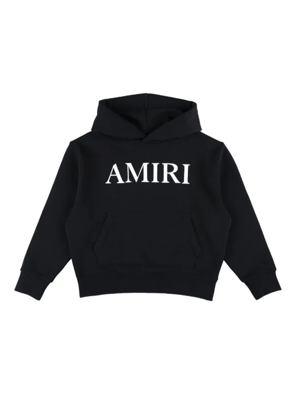 AMIRI KIDS ロゴ パーカー | ブラック | FARFETCH JP