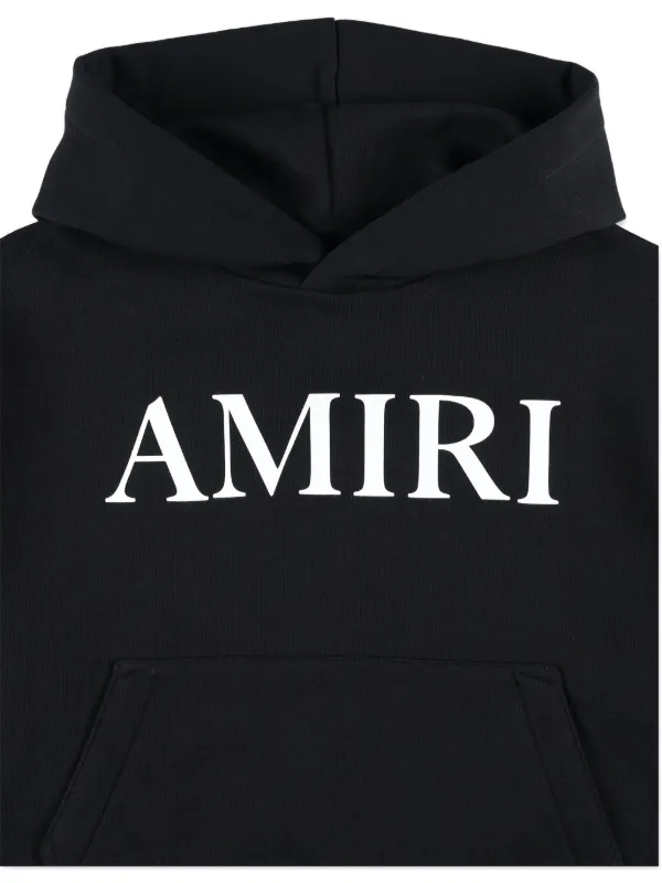 AMIRI KIDS ロゴ パーカー | ブラック | FARFETCH JP