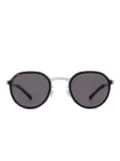 Mykita MR001 metal-frame round sunglasses - Silver