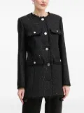 GUESS USA sequin-embellished tweed jacket - Black