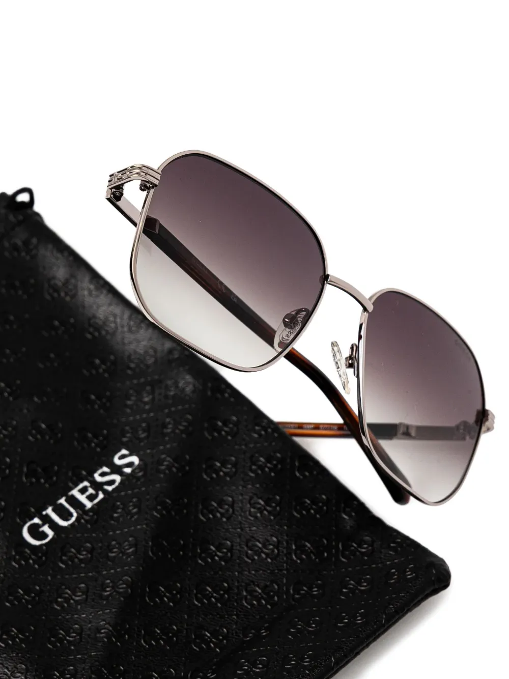 GUESS EYEWEAR square-frame sunglasses Zilver