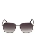 GUESS EYEWEAR square-frame sunglasses - Silver