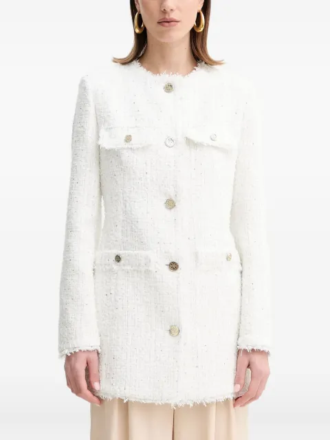 GUESS USA sequin-embellished tweed jacket