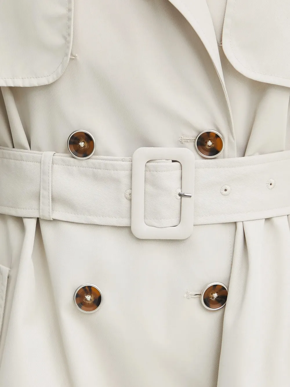 GUESS USA Trenchcoat met ceintuur Beige