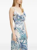 GUESS USA floral-print jumpsuit - Blue