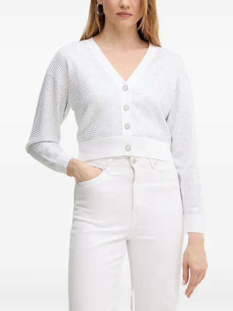 GUESS USA open-knit cardigan