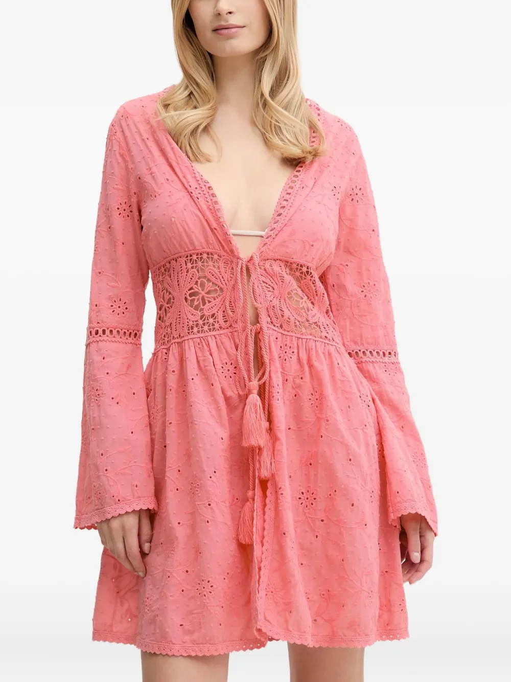 GUESS USA eyelet-lace beach dress | Image 1