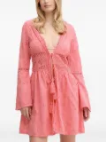 GUESS USA eyelet-lace beach dress - F6EK PINK