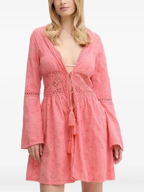 GUESS USA eyelet-lace beach dress