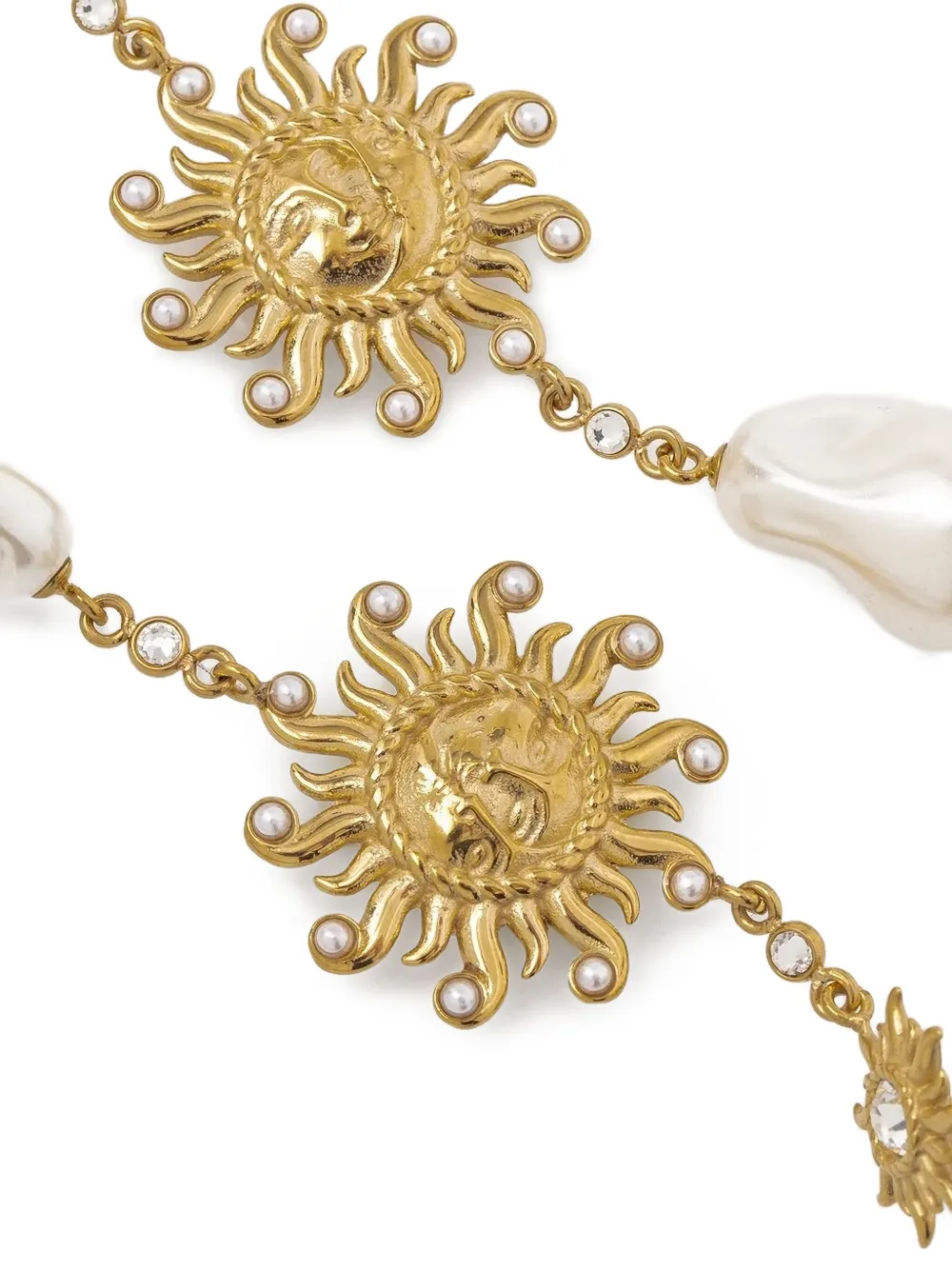 GUESS USA Oorbellen met parel - Goud