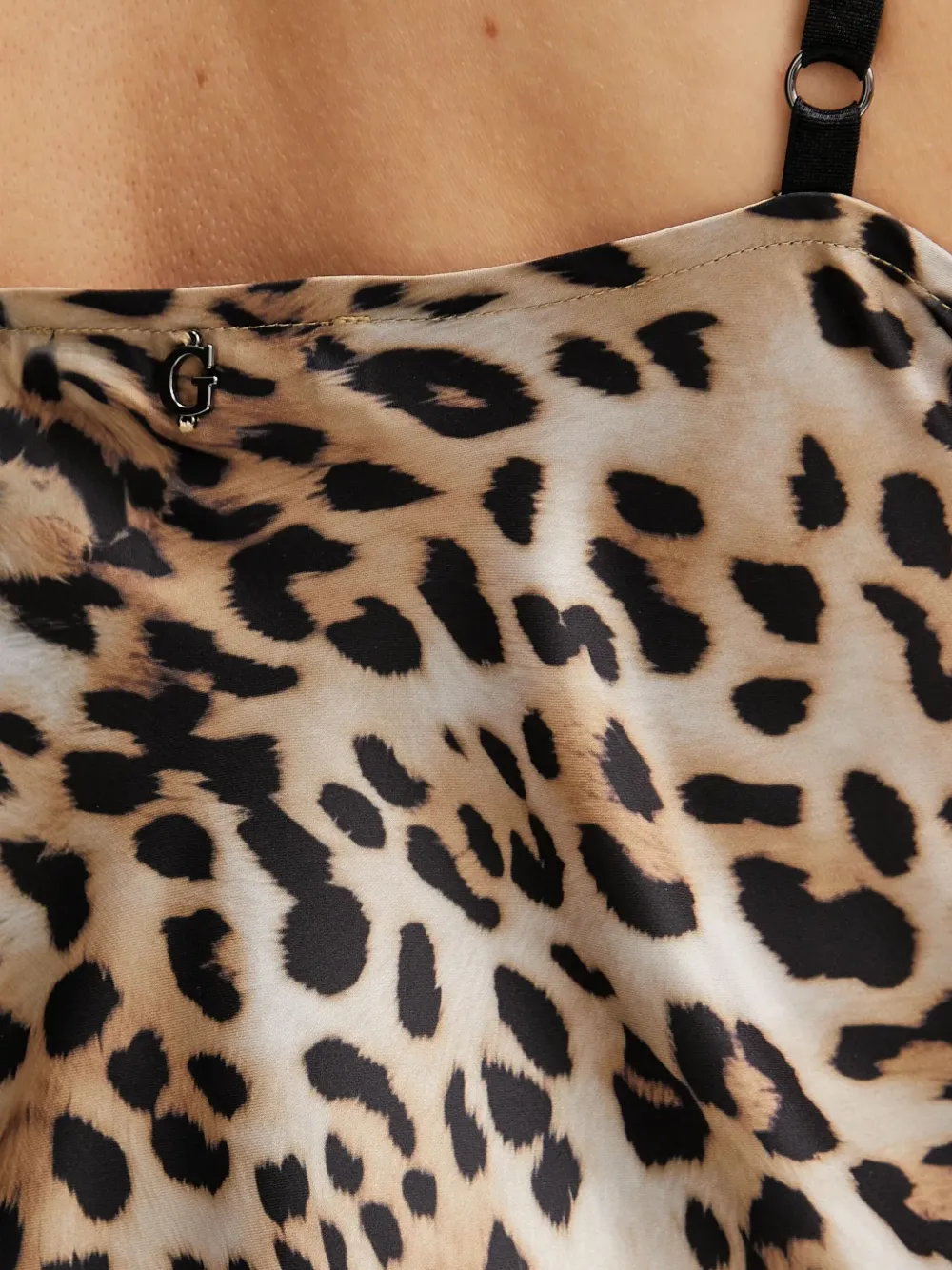 Guess Usa Leopard-print Maxi Dress In Neutral