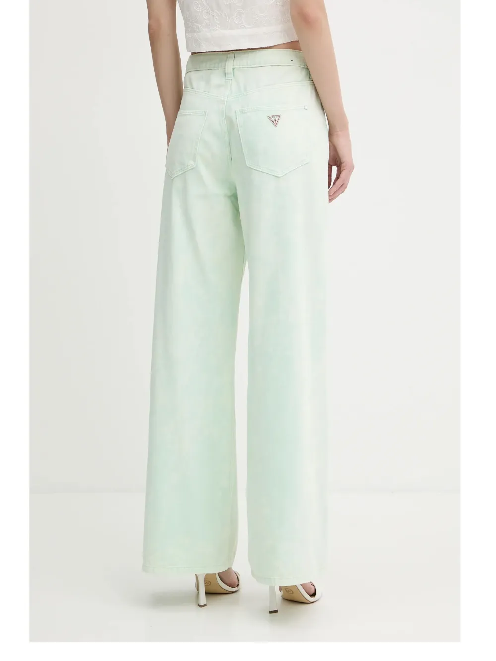 Guess Usa Tie-dye Jeans In Green