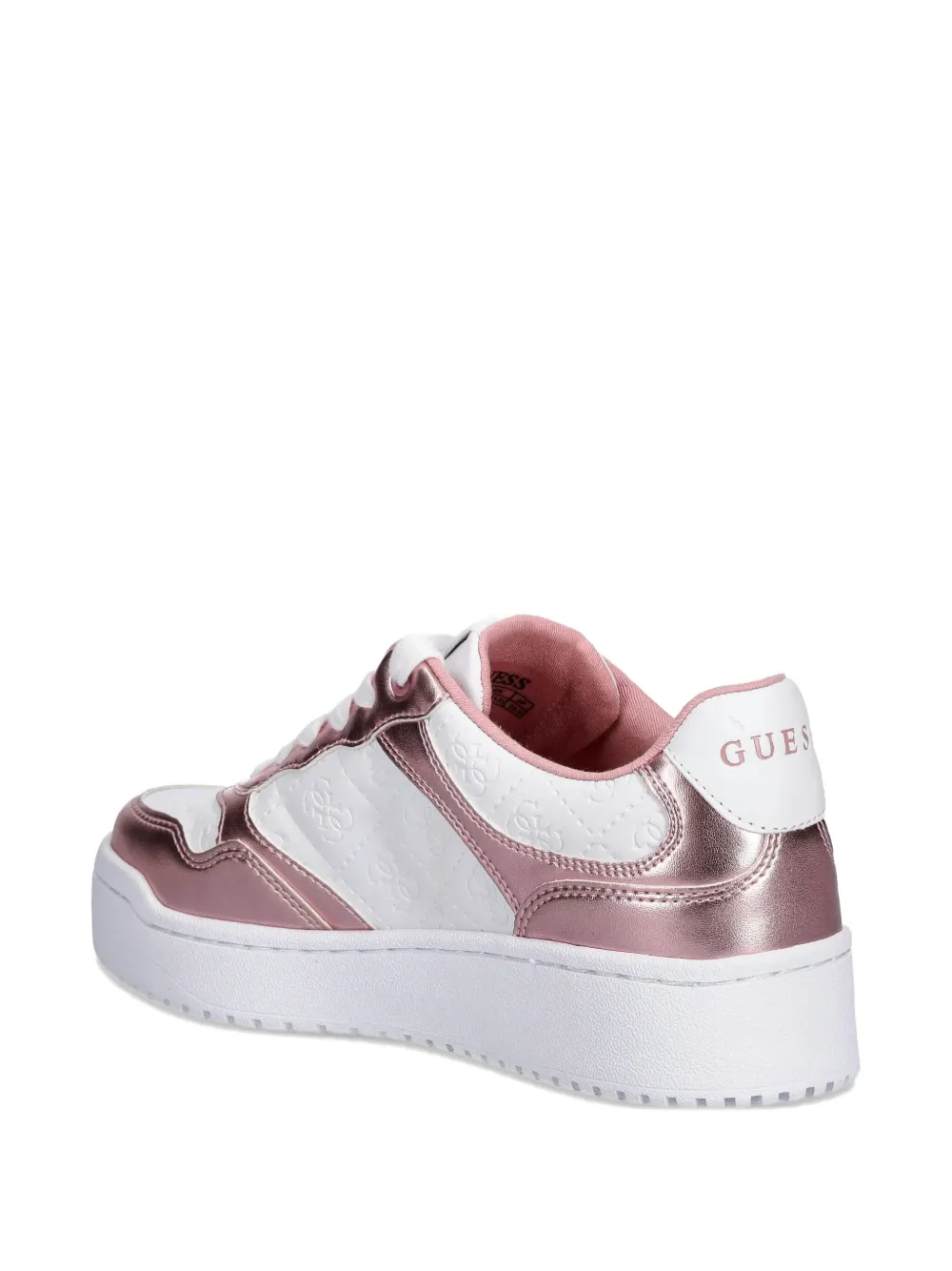 GUESS USA Miriam sneakers met logo-reliëf Roze