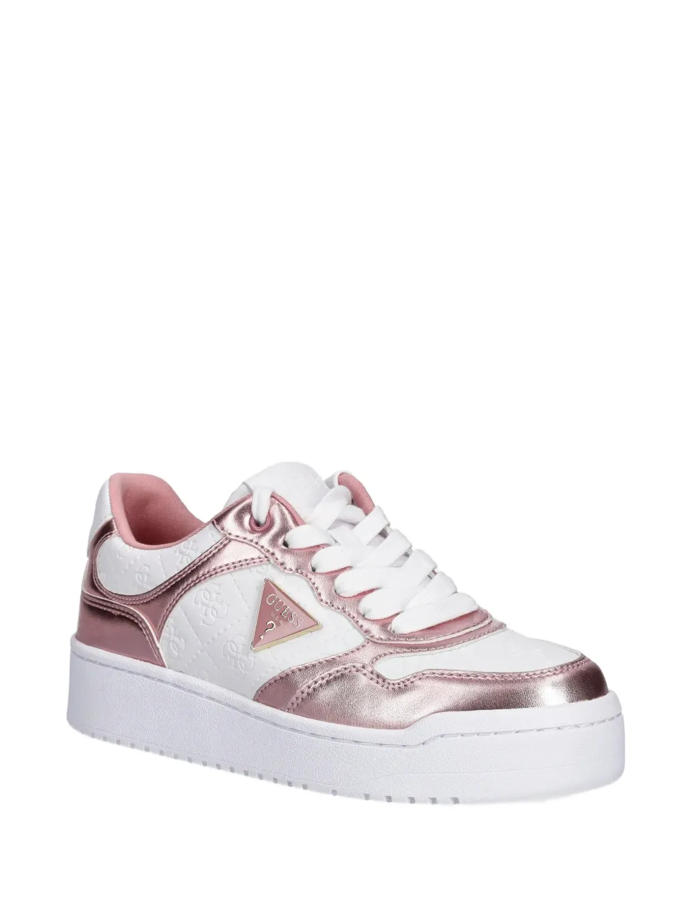 GUESS USA Miriam sneakers met logo-reliëf Roze