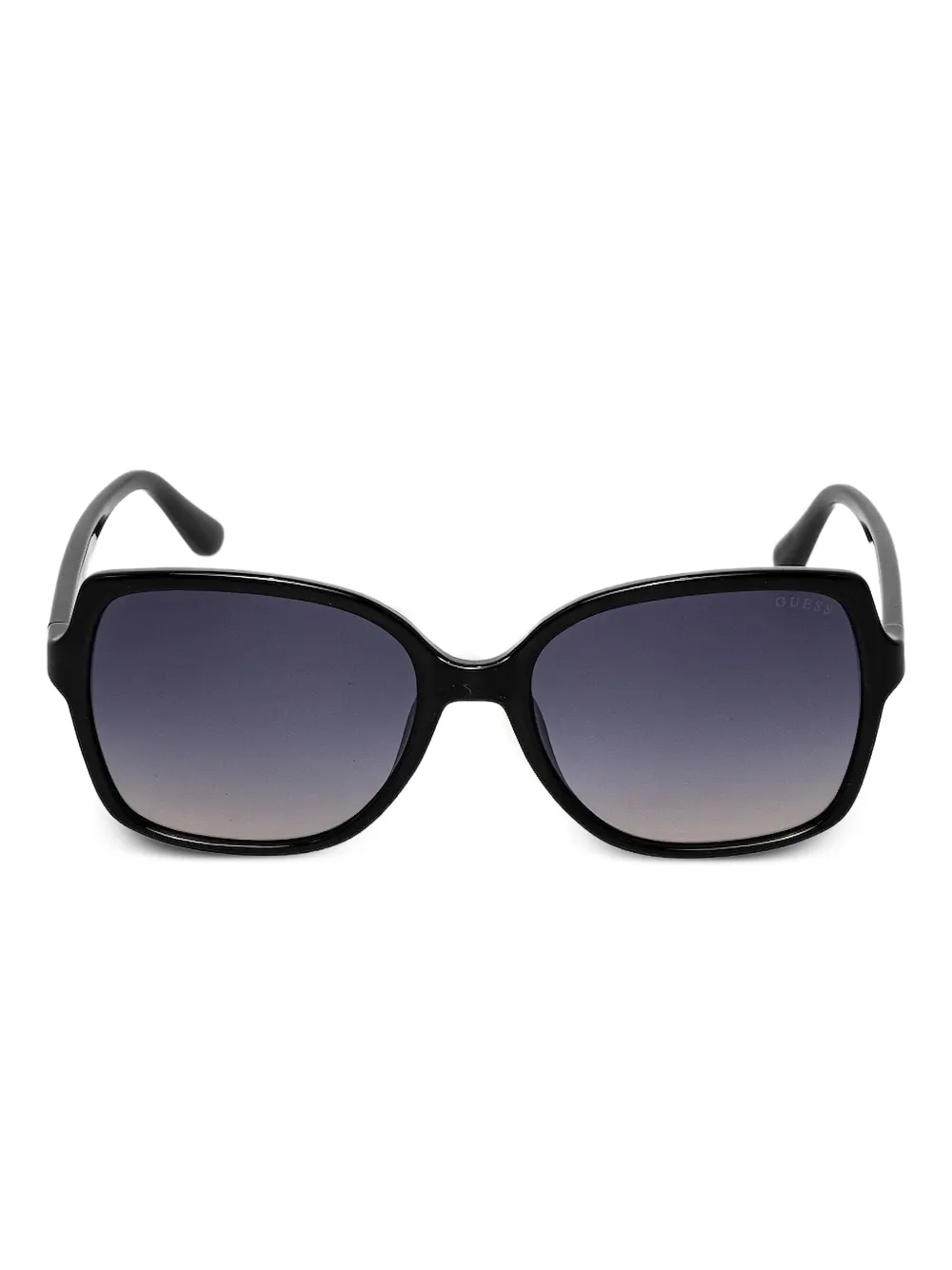 GUESS EYEWEAR Zonnebril met oversized montuur Zwart