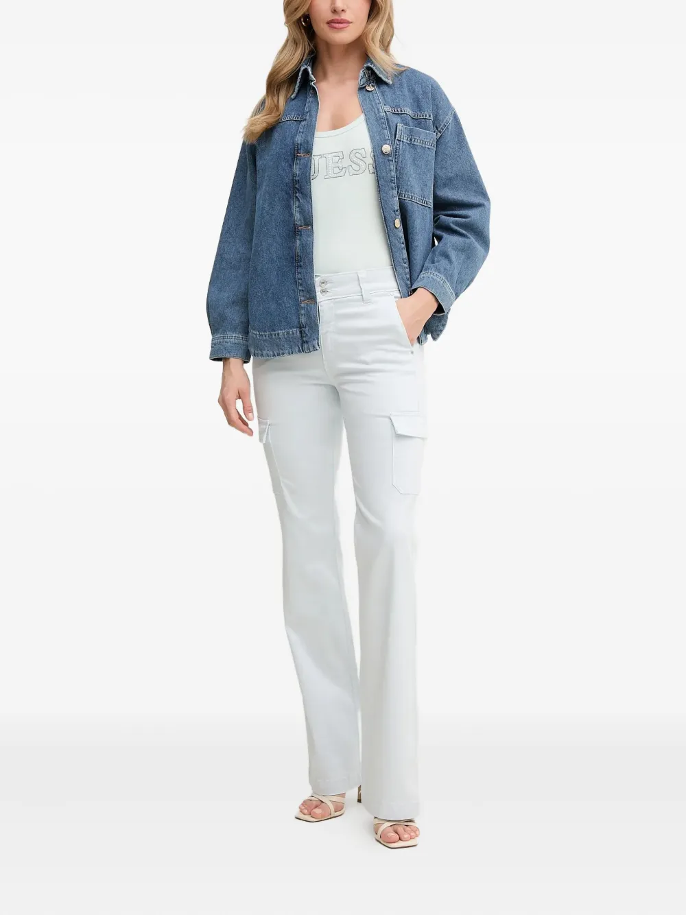 GUESS USA Kori broek - Wit