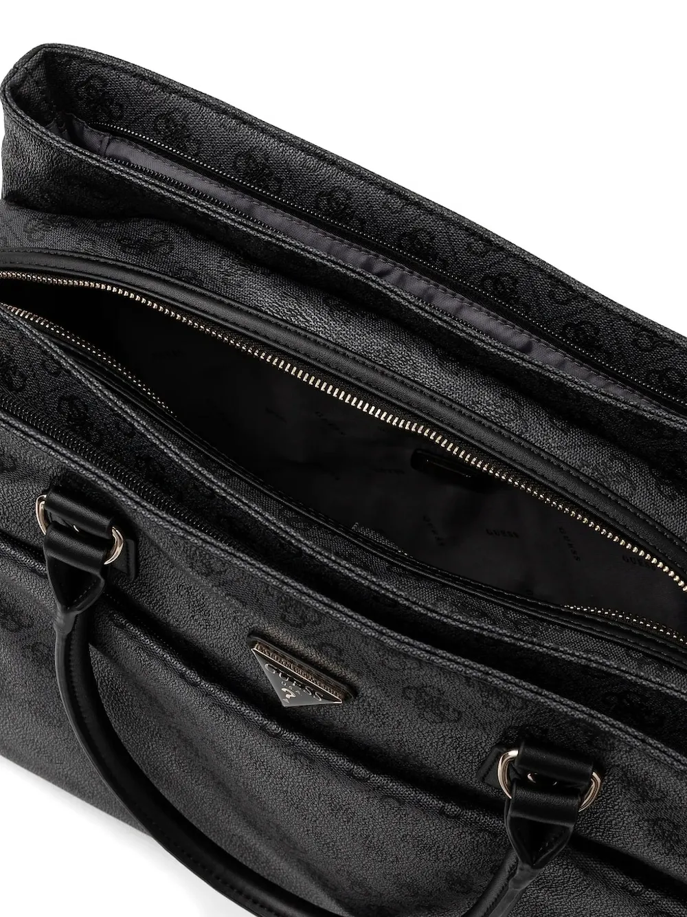 GUESS USA Heuptas met logoplakkaat Zwart