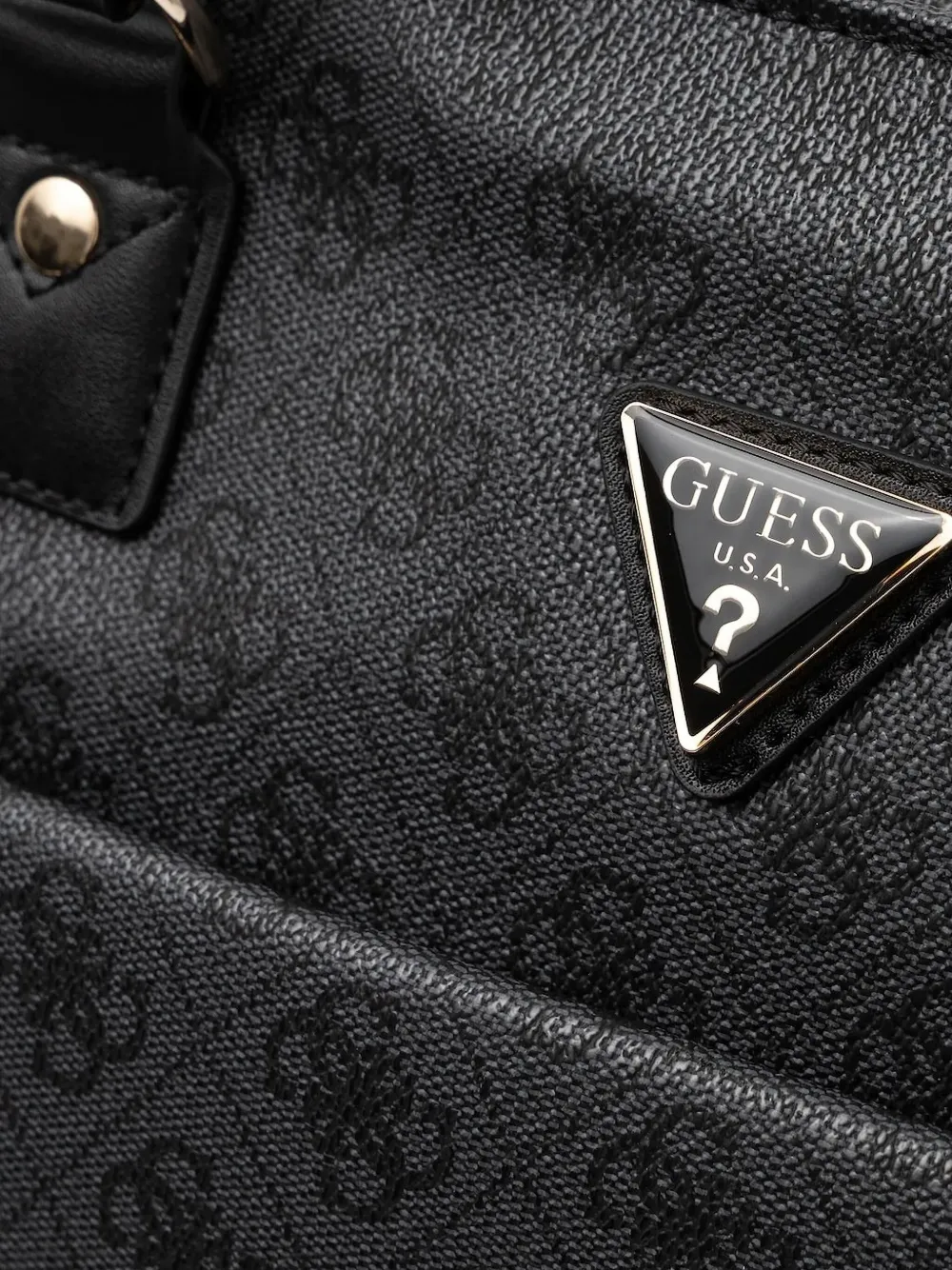 GUESS USA Heuptas met logoplakkaat Zwart