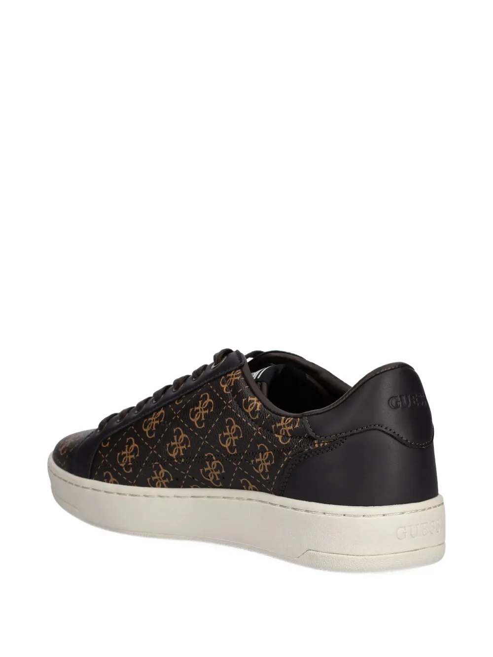 GUESS USA logo-print sneakers Brown
