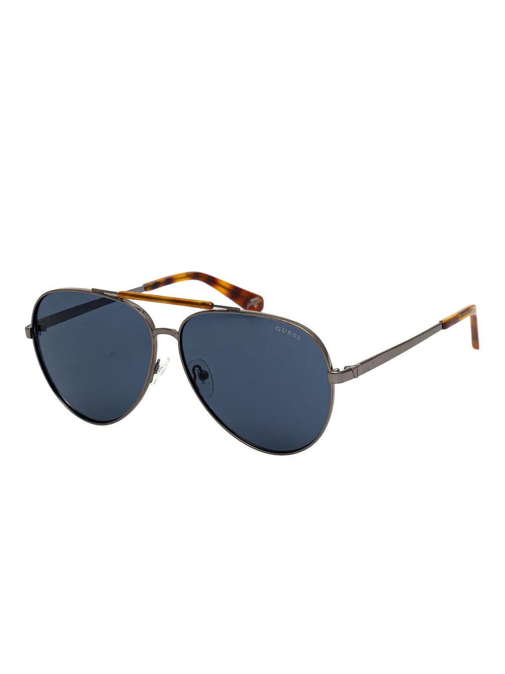 GUESS EYEWEAR Zonnebril met piloten montuur Zilver