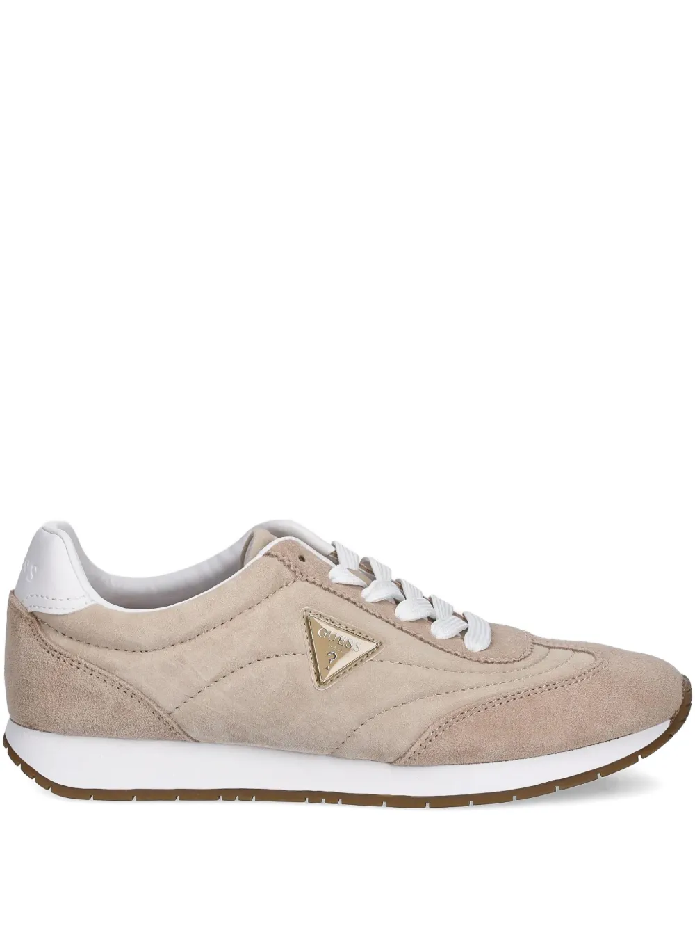 GUESS USA suede leather sneakers Neutrals