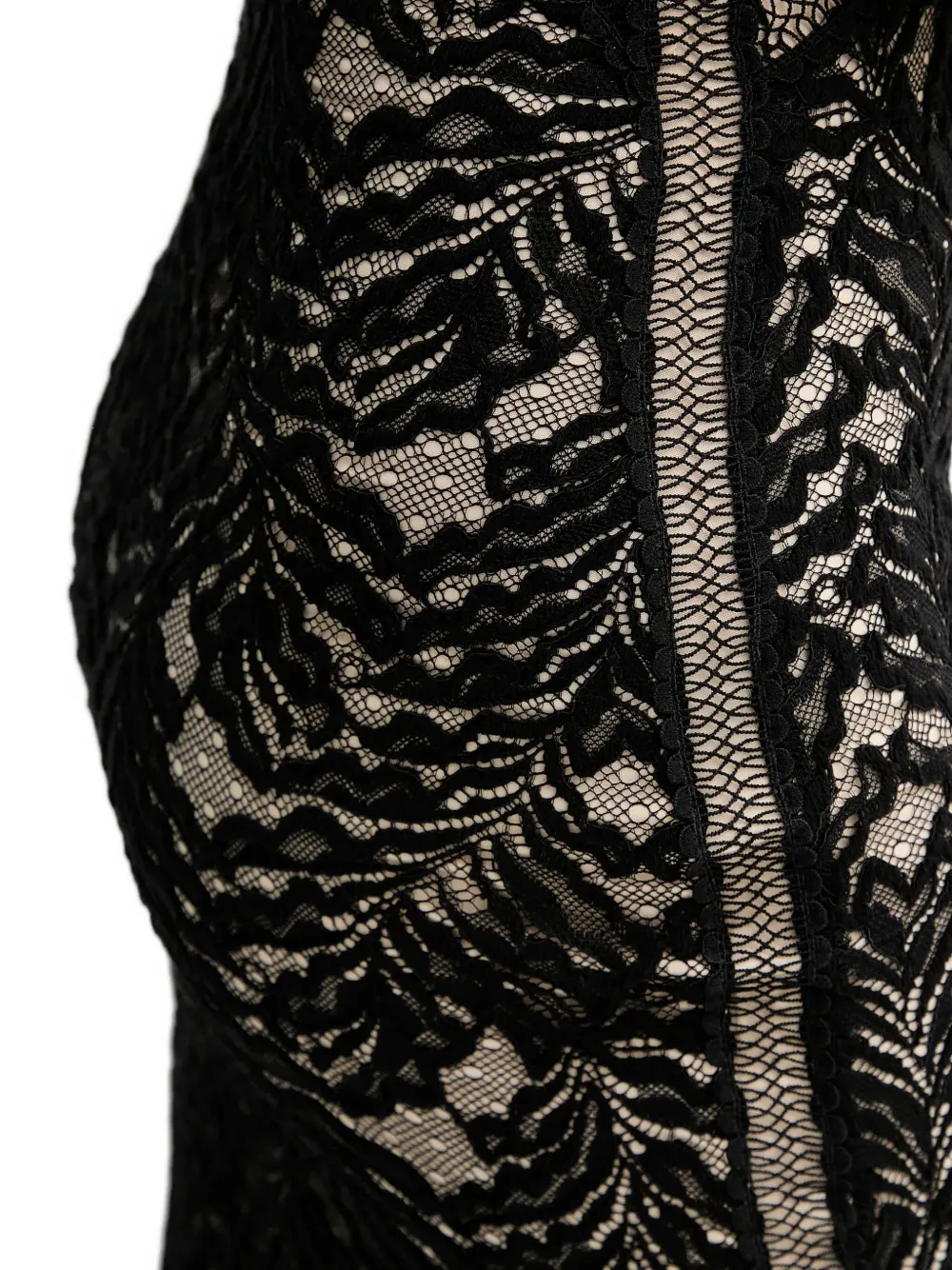 GUESS USA Mouwloze maxi-jurk met V-hals Zwart