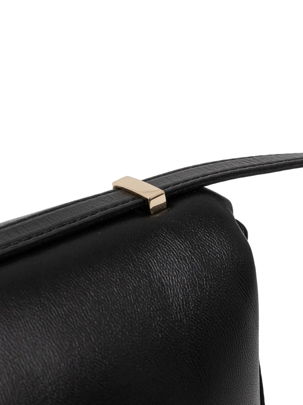 GUESS USA Alizee flap-detail shoulder bag Zwart
