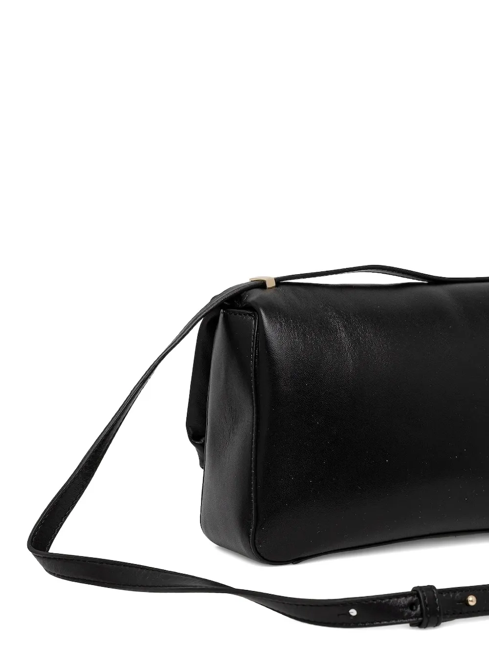GUESS USA Alizee flap-detail shoulder bag Zwart