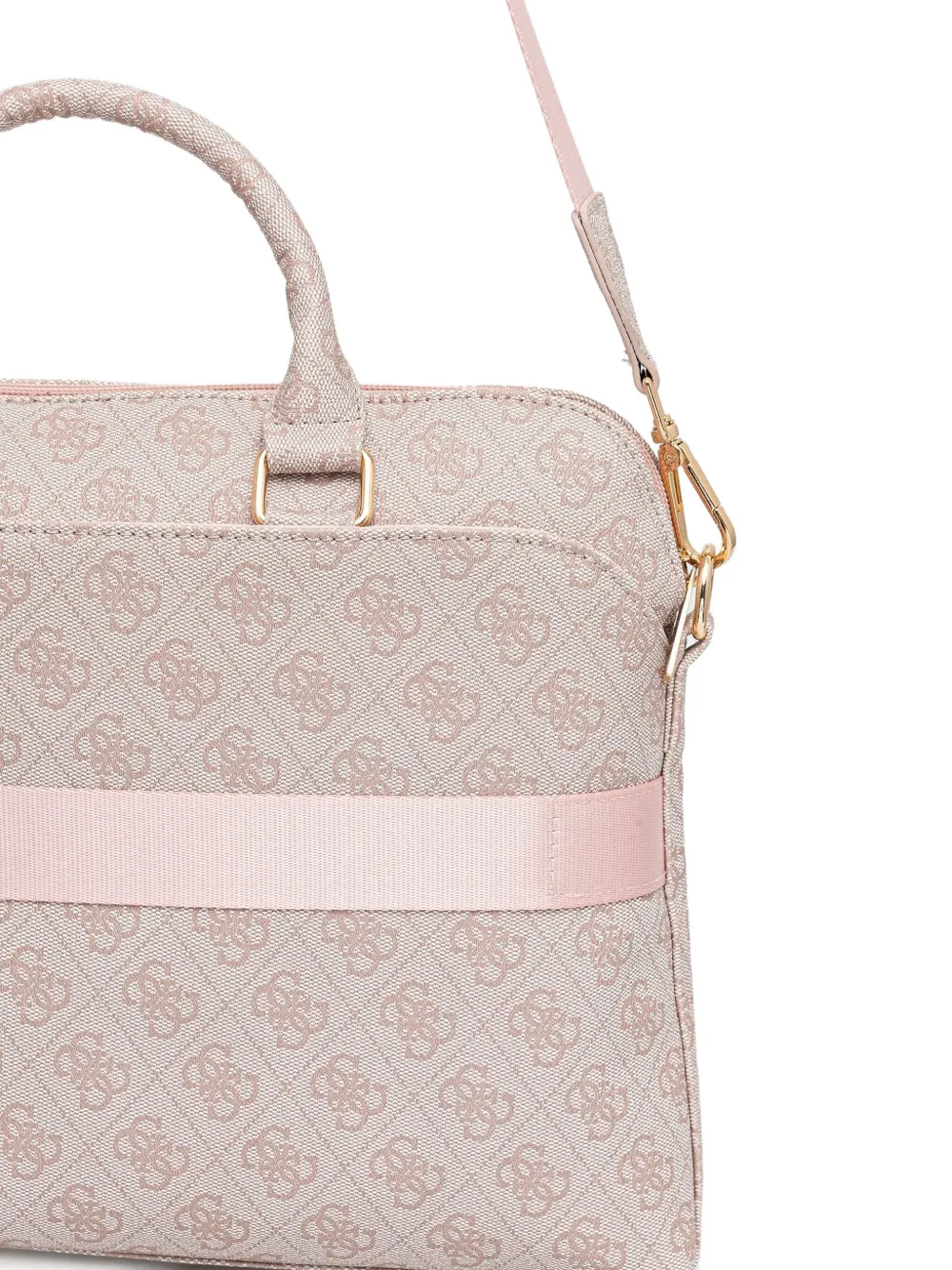 GUESS USA Laptoptas met logoplakkaat Roze