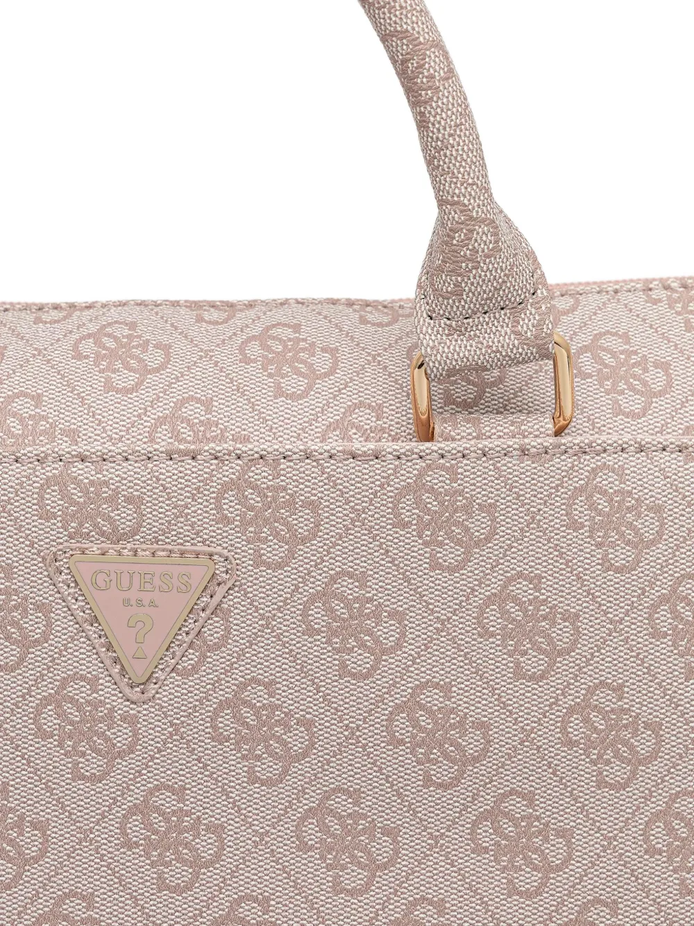 GUESS USA Laptoptas met logoplakkaat Roze