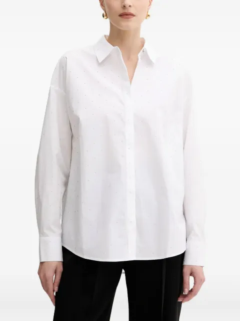 GUESS USA embellished cotton shirt