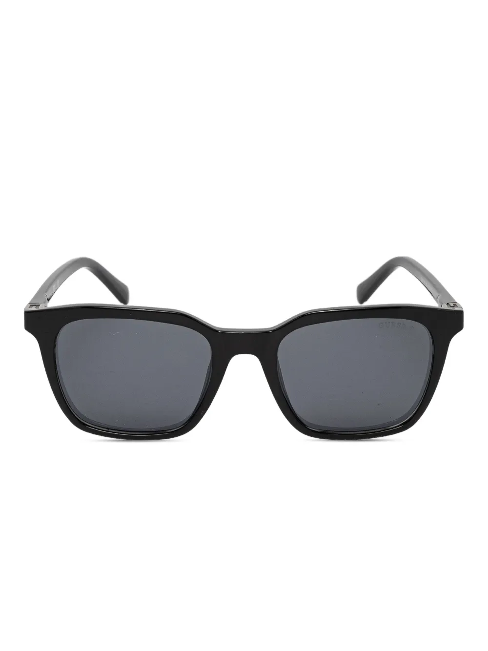 GUESS EYEWEAR Zonnebril met rechthoekig montuur Zwart