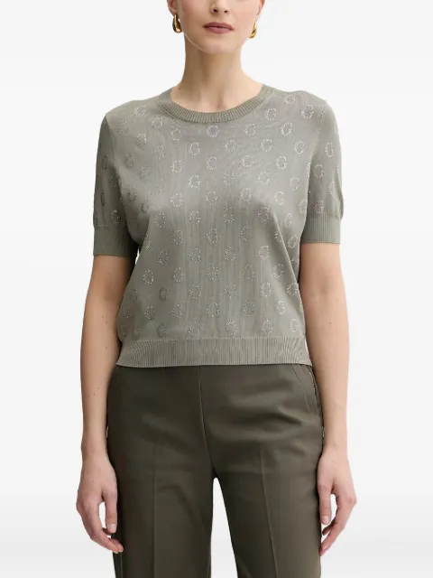 GUESS USA logo-studded top