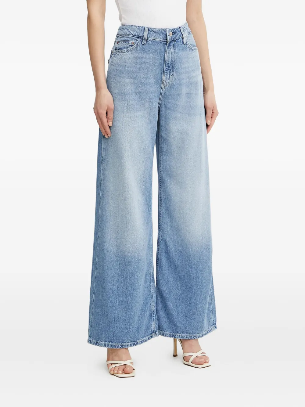 GUESS USA logo-patch jeans | Blue | Image 1