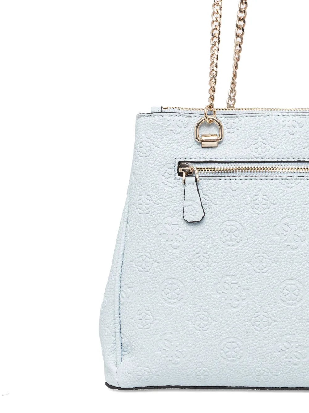GUESS USA Cresidia shopper met logoplakkaat Blauw