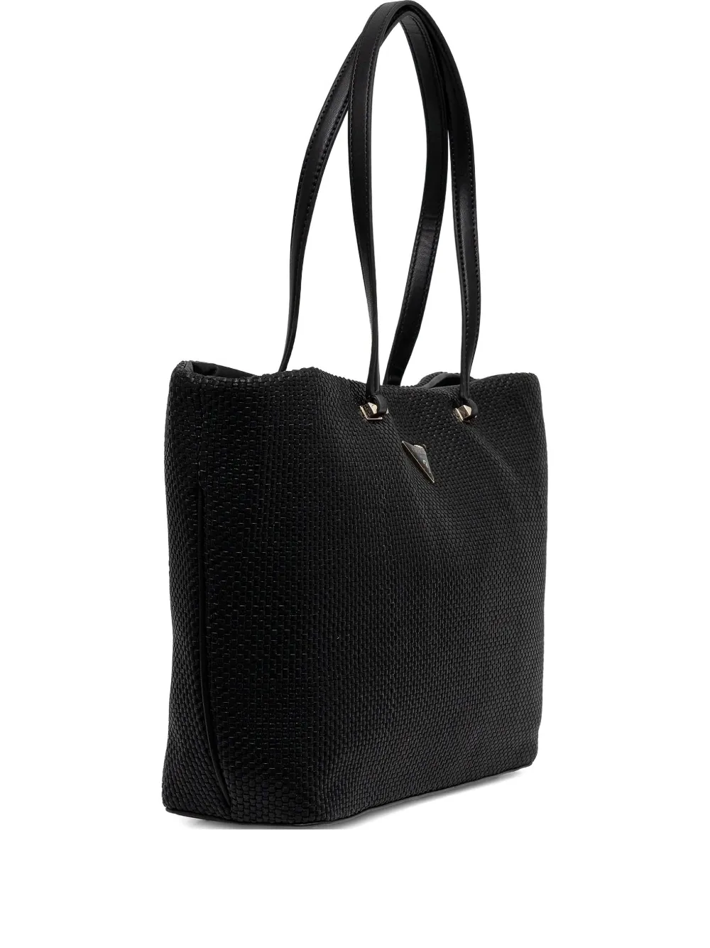 GUESS USA Phaedra geweven shopper Zwart