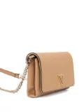 GUESS USA chain-strap textured crossbody bag - Neutrals