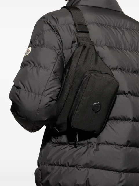 Moncler logo-appliqué belt bag