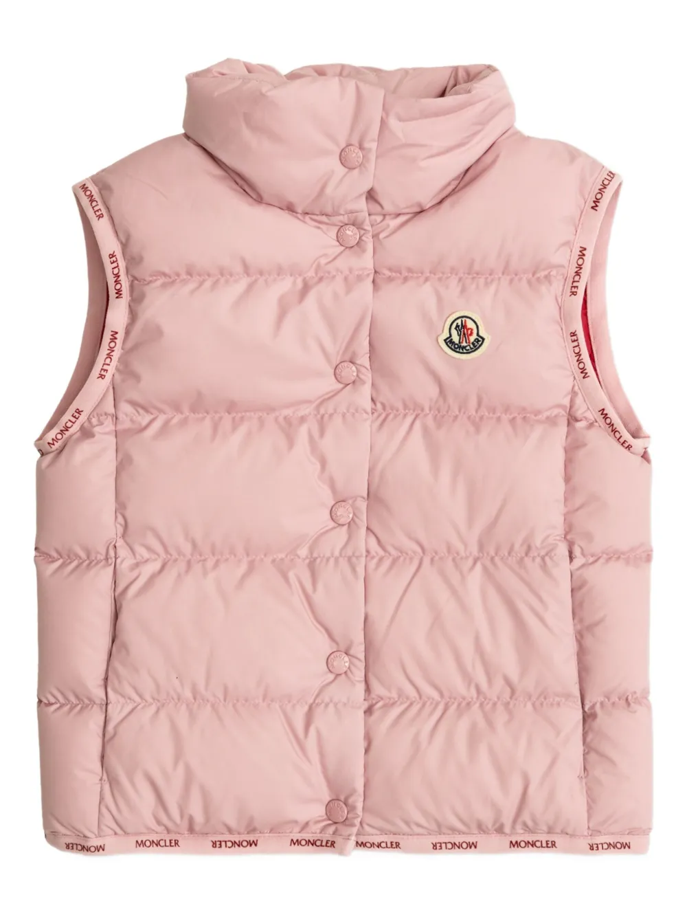 Moncler Enfant Badia down vest | Pink | Image 1