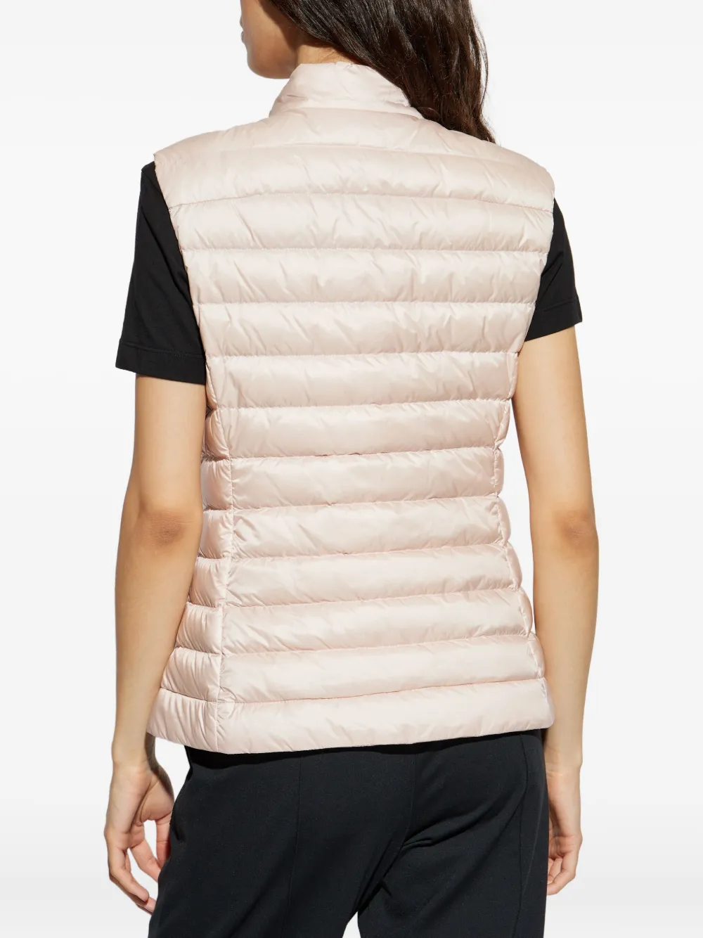 Moncler Ghany gewatteerde mouwloze bodywarmer Roze