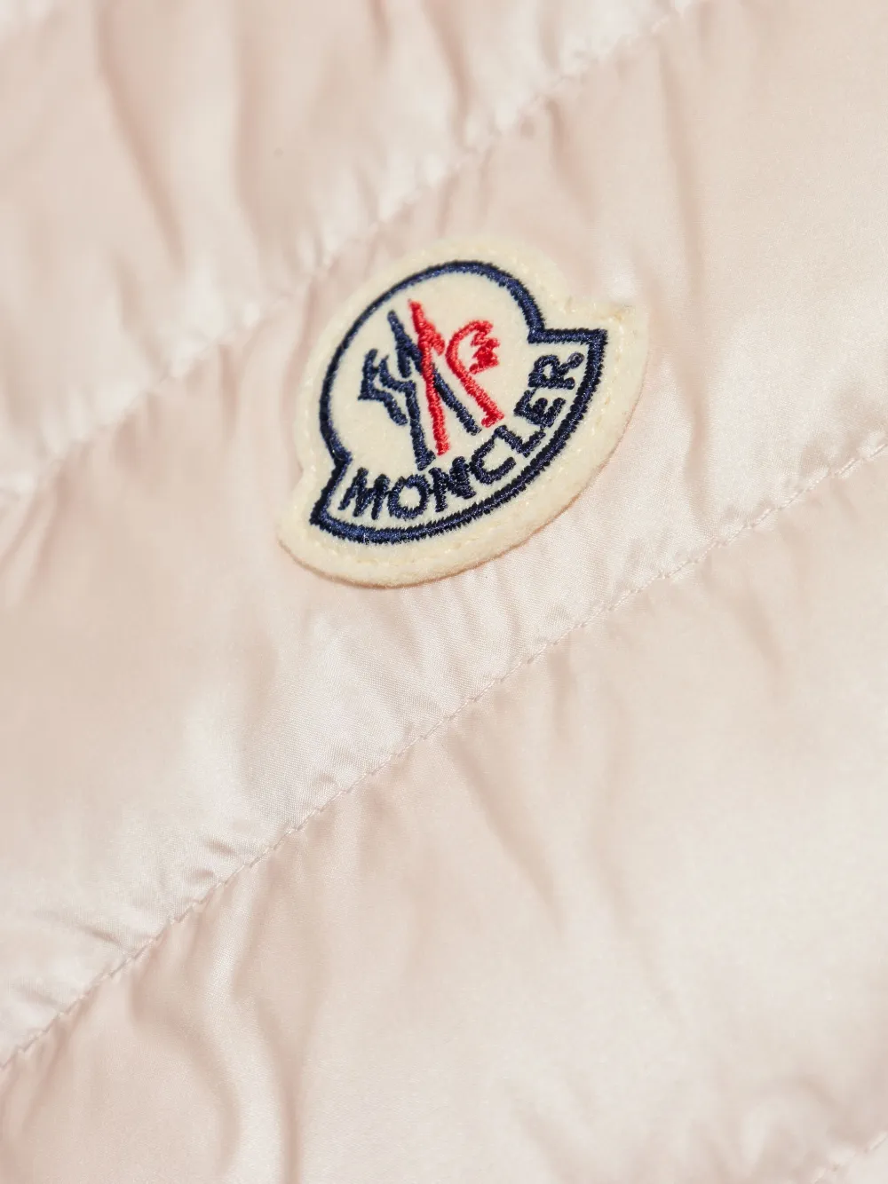 Moncler Ghany gewatteerde mouwloze bodywarmer Roze