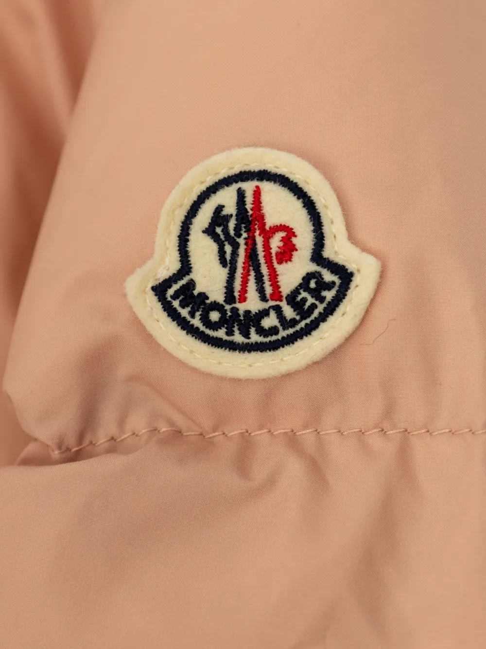 Moncler Enfant Cermasa gewatteerd jack Oranje