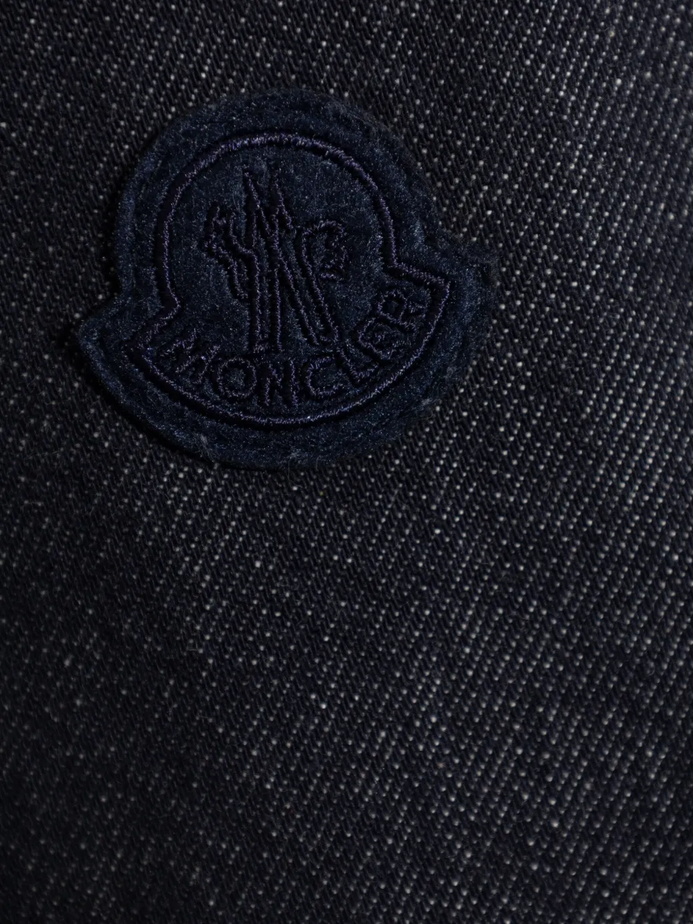Moncler Bomberjack met rits Blauw