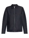 Moncler zip-up bomber jacket - Blue