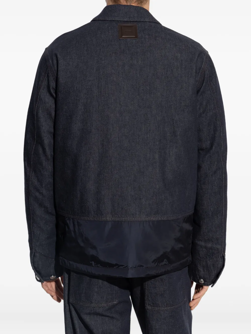 Moncler Bomberjack met rits Blauw