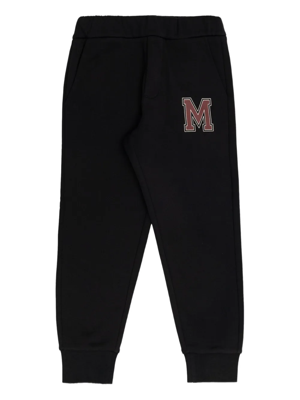 Moncler Enfant Trainingsbroek met logopatch Zwart