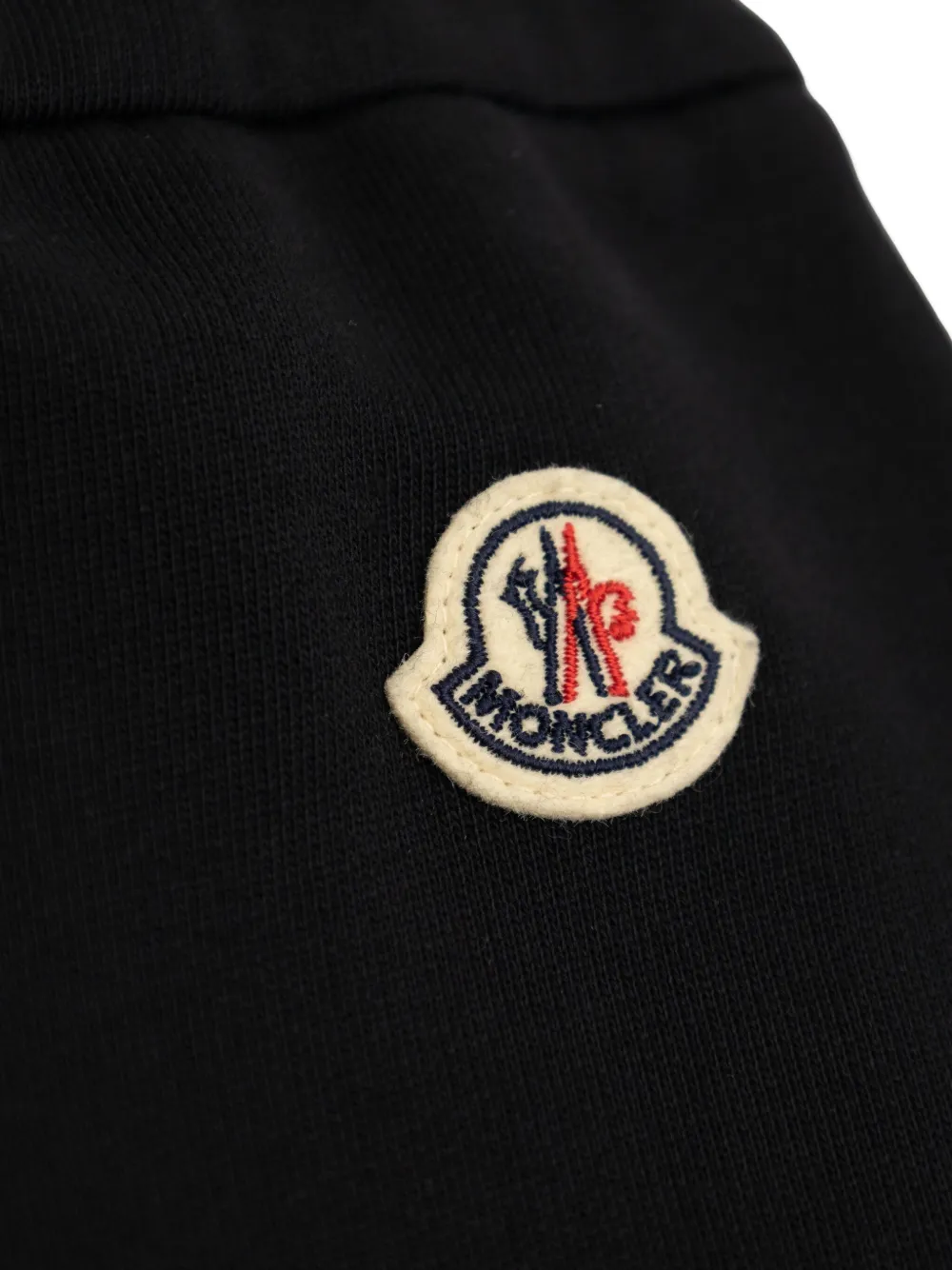 Moncler Enfant Trainingsbroek met logopatch Zwart