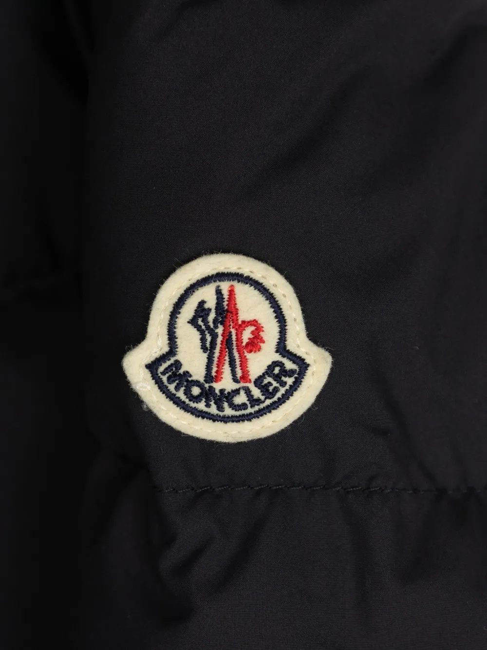 Moncler Enfant Cermasa gewatteerd jack Blauw